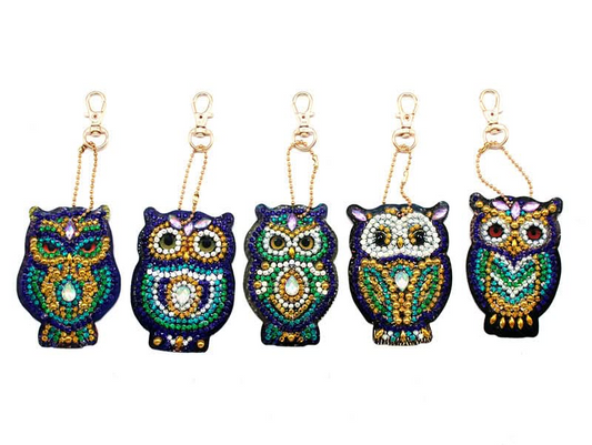 ✨ Last Day 50% OFF Diamond Painting Set Diy Material Package💎🦉