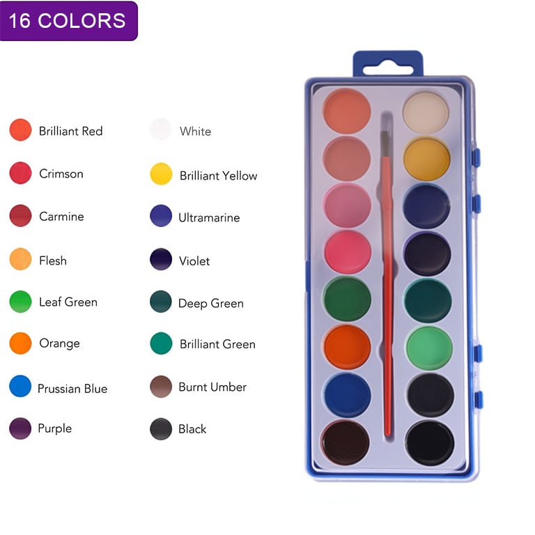 LAST DAY SALE 60% OFF 🖼️Beginner-Friendly💕 Watercolor Workbook