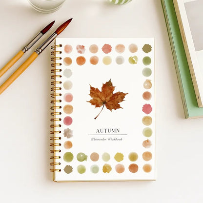 LAST DAY SALE 60% OFF 🖼️Beginner-Friendly💕 Watercolor Workbook